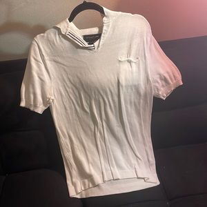 Structure Slim-Fit Men’s Polo Shirt (Size S, White, Like New)